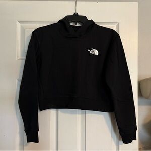 The North Face Women's Black Cropped Hoodie
